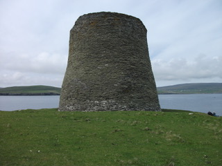 The Broch of Mousa in the Shetlands